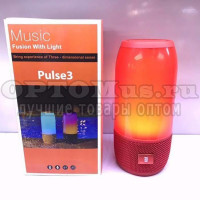Колонка Pulse 3 с цветомузыкой