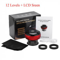 Вакуумный массажер для тела с подогревом Intelligent Breathing Cupping Massage Instrument