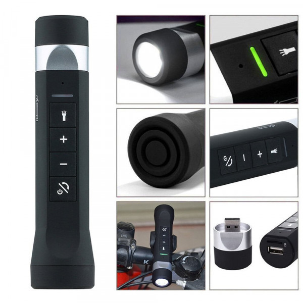 Портативная колонка 4 в 1 Multifunctional Music Torch оптом