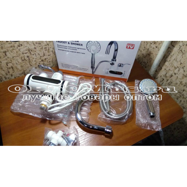 Проточный водонагреватель Instant Electric Heating Water Faucet & Shower оптом