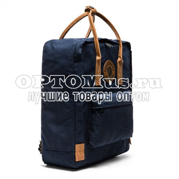 Рюкзак Fjallraven Kanken с кожаными ручками премиум оптом в Томске