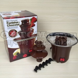 Мини шоколадный фонтан Mini Chocolate Fountaine оптом в Украине
