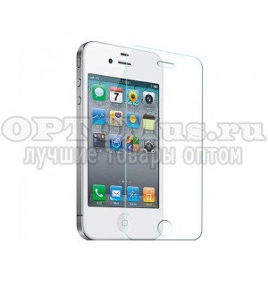 Защитное стекло для iPhone 4 Tempered Glass оптом в Первоуральске