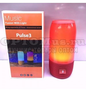Колонка Pulse 3 с цветомузыкой оптом дешево