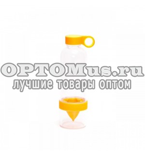 Бутылка с соковыжималкой Citrus Zinger оптом в Егорьевске