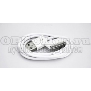 USB кабель для зарядки и передачи данных для iPad1/2, iPhone 4/4s оптом в Туркестане
