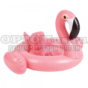 Надувной детский круг Фламинго Baby Inflatable Swan оптом в Севастополе