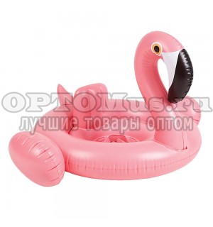 Надувной детский круг Фламинго Baby Inflatable Swan оптом в Талдыкоргане