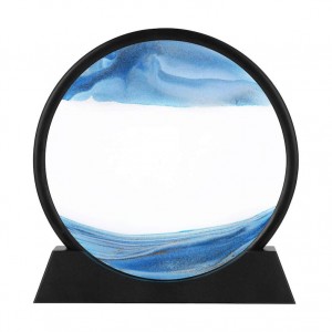 Песочная 3D картина Moving Sandscapes круглая оптом в Уфе