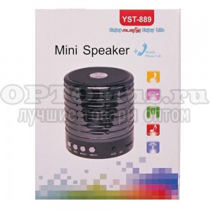 Портативная колонка Mini Speaker YST-889 оптом в Выборге