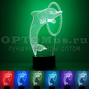 Светильник 3D Creative Light оптом в Грозном
