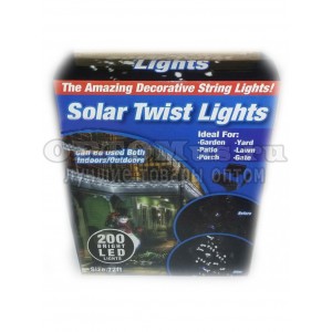 Лампы светодиодные новогодние Solar Twist Lights 200 ламп оптом в Кургане