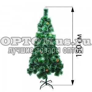 Новогодняя елка 150 см (фабричная) оптом в Белово