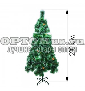 Новогодняя елка 210 см (фабричная) оптом в Альметьевске