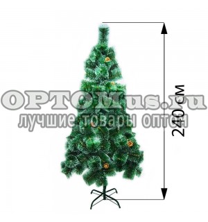 Новогодняя елка 240 см (фабричная) оптом в Междуреченске