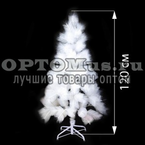 Новогодняя елка белоснежная (120 см) оптом