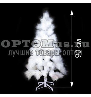 Новогодняя елка белоснежная (90 см) оптом в Губкине