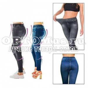 Корректирующие джинсы (леджинсы) Slim'n Lift Jeans оптом в Кунгуре