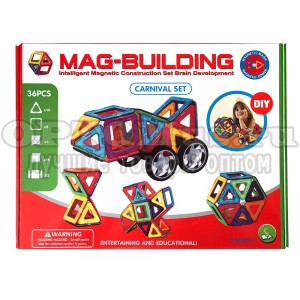 Магнитный конструктор Mag Building 36 PCS оптом в Магадане