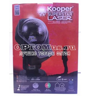 Лазерный проектор Kooper Superstar Laser оптом в Обнинске