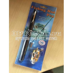 Складная удочка с катушкой Mini Rod Pocket Pen Fishing Rod оптом в Выборге