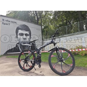 Велосипед LandRover (GreenBike) литые диски складной оптом в Новоуральске