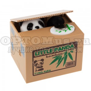 Детская копилка Little Panda для монет оптом в Йошкар-Ола