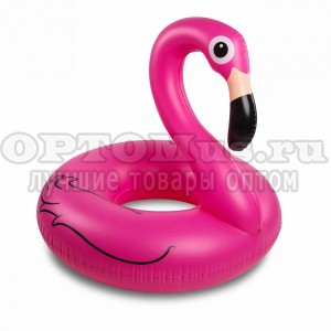 Надувной круг Фламинго 90 см оптом в Вологде