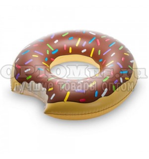 Надувной круг Пончик 90 см оптом в Арзамасе