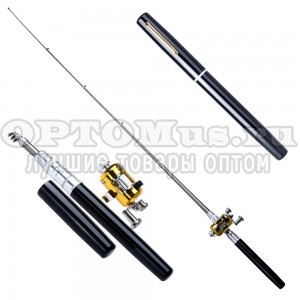 Карманная удочка в виде ручки Fishing Rod In Pen Case оптом дешево