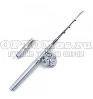 Карманная удочка в виде ручки Fishing Rod In Pen Case оптом в Новоалтайске