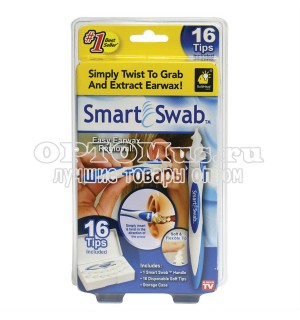 Прибор для чистки ушей Smart Swab оптом в Новосибирске