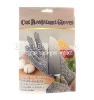 Перчатки от порезов Cut Resistant Gloves  оптом в Каспийске