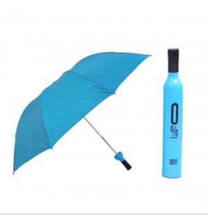 Мини-зонт в бутылке вина Deco Umbrella 0% оптом в Кокшетау